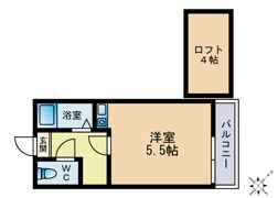 アーデンハイム和白の間取り画像