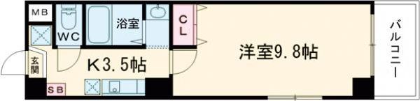 アフロディーテⅡの間取り画像