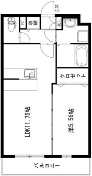 サウスキアラの間取り画像