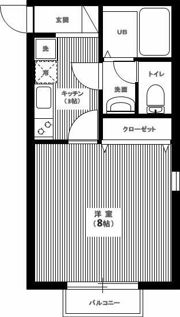 キャメル谷塚Ⅲの間取り画像