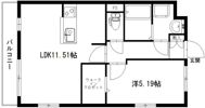 グランソレイユの間取り画像