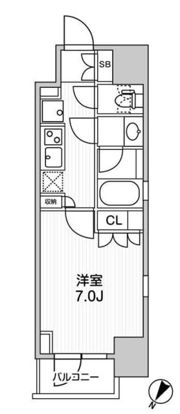 TOPAZ町田の間取り画像