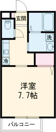 G’ハイツの間取り画像