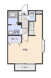 ジュネスコートの間取り画像