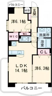 レクエルド 善の間取り画像