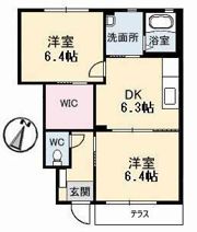 プラセール花華 A棟の間取り画像