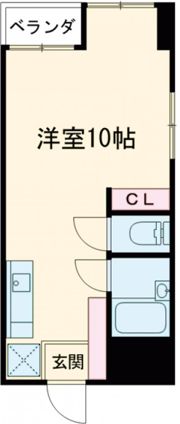 Verite徳常の間取り画像
