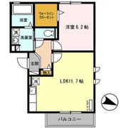 テ キューロ クアトロの間取り画像
