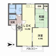 コーポNの間取り画像