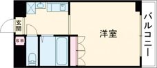 エスポワール三宮パートⅡの間取り画像