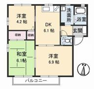 サリーレ太陽Ⅱ A棟?の間取り画像