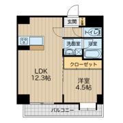 OVEST平成の間取り画像
