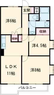 青梅昭和ビルの間取り画像