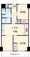 メゾンドール東青梅の間取り画像