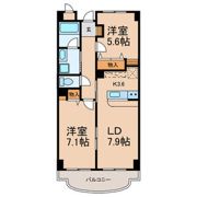 フォレスト ハサマの間取り画像