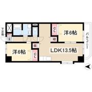 ロイヤルマンション横井の間取り画像