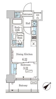 パークアクシス大塚ガーデンスクエアの間取り画像