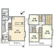 里戸建の間取り画像