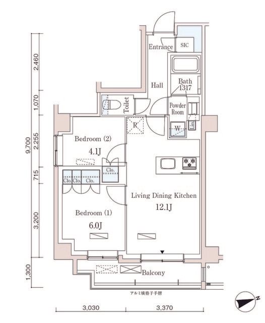 間取図