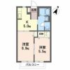 メゾン八山田Aの間取り画像
