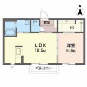 ピュア フラッツの間取り画像
