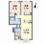 ミューレンIIの間取り画像