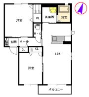 MASTメゾン戸坂 A棟の間取り画像