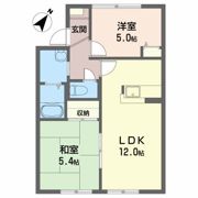 メゾン・カズ Bの間取り画像