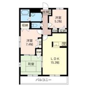 エテルノ弥勒寺の間取り画像