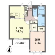 Aria－castaの間取り画像