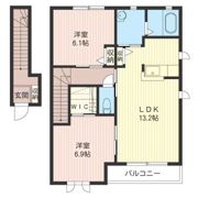 ミキホームBの間取り画像