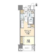 ブランズ京都河原町通の間取り画像