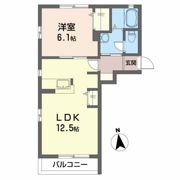 アプリコットBの間取り画像
