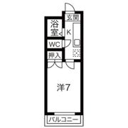 レークハヤIの間取り画像