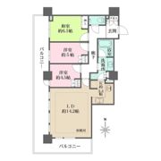 パークハウスワンズタワーの間取り画像