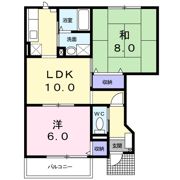 ガーデンパレスKの間取り画像