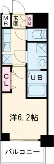 S-RESIDENCE布施aventraの間取り画像