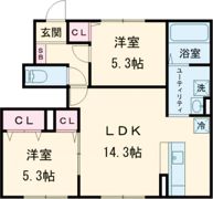 first sky Iの間取り画像