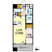 コンフォートレジデンス仙台東口の間取り画像
