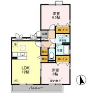 パレロワイヤル Cの間取り画像