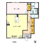 グリーントップの間取り画像