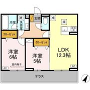 グランディール柏の葉の間取り画像