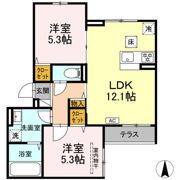 (仮称)D-ROOM上篠崎の間取り画像