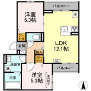 (仮称)D-ROOM上篠崎の間取り画像