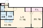 BRUN CUBEⅢの間取り画像