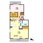 フェイバリッチ新和 Bの間取り画像