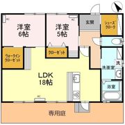 小柳津様貸家の間取り画像