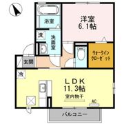 クレール・ヴィラージュⅢの間取り画像