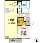 パルミエ Ⅲの間取り画像