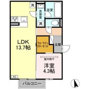 パルミエ Ⅲの間取り画像